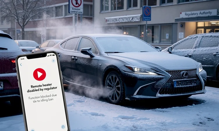Germany’s Remote Car Heater Shutdown: Climate Zealots Freeze Out Lexus Owners
