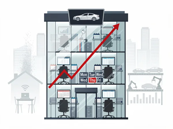 Stellantis Mandates Five-Day Office Return as Auto Industry Reverses Remote Work Flexibility