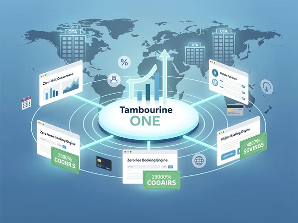 Tambourine One: Hotels’ Fee-Free Booking Revolution