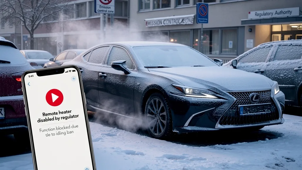 Germany’s Remote Car Heater Shutdown: Climate Zealots Freeze Out Lexus Owners