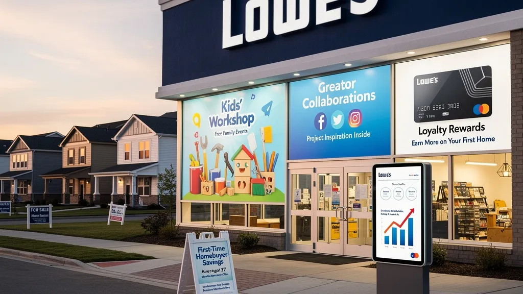 Lowe’s Gambit: Kids’ Events and Loyalty Perks Target Delayed Homebuyers