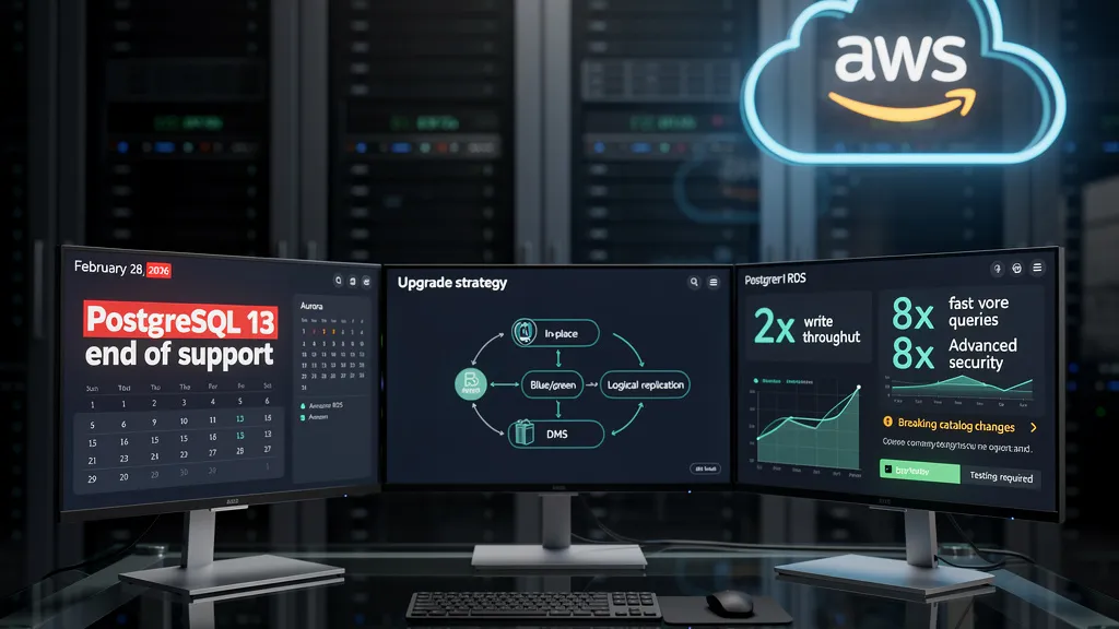 Aurora PostgreSQL 13 Deadline: Four Upgrade Paths to Beat February Cutoff