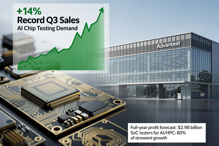 Advantest’s AI Tester Surge: Record Profits Amid Chip Complexity Boom