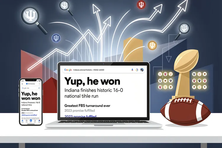Google’s ‘Yup, He Won’ Nod to Cignetti Validates Epic Hoosiers Turnaround