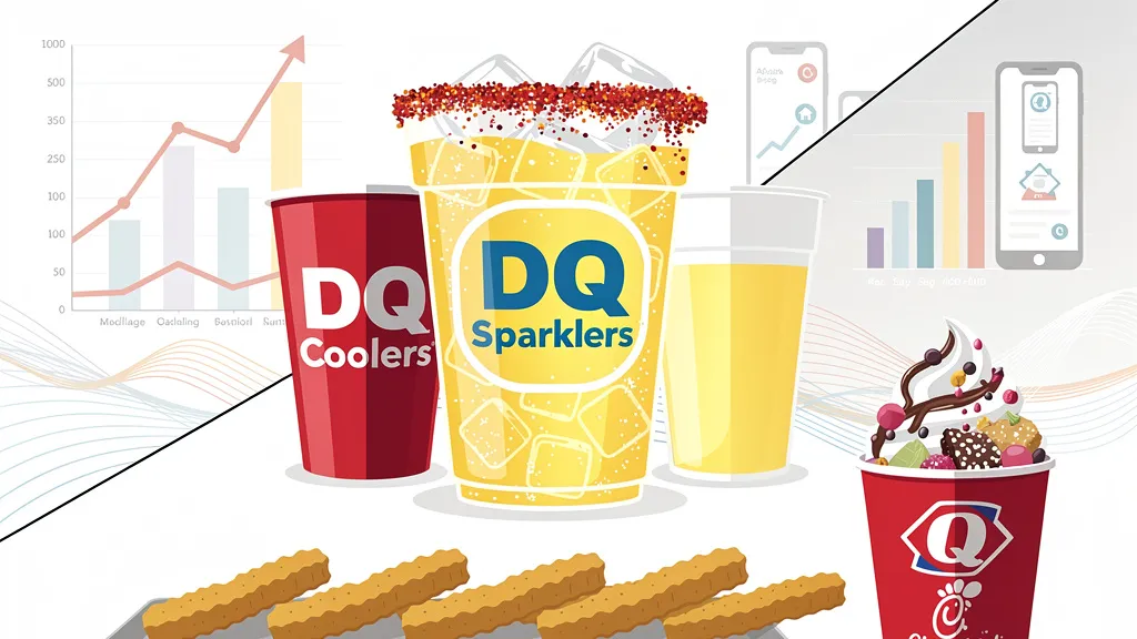 Dairy Queen’s Beverage Blitz: Sparklers and Coolers Challenge Fast-Food Drink Wars