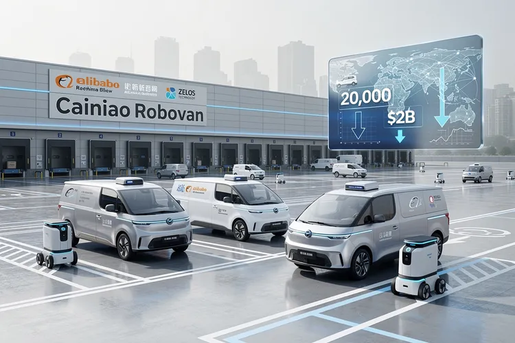 Alibaba’s $2 Billion Robovan Gambit: Cainiao-Zelos Merger Reshapes Delivery Automation