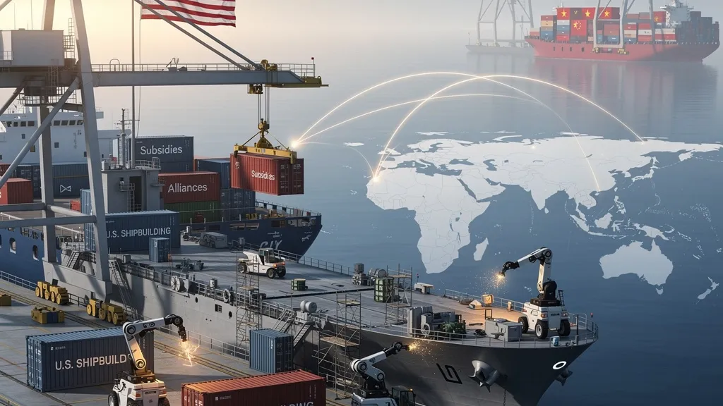 Trump’s Shipyard Surge: Reviving U.S. Maritime Might Against China’s Fleet Dominance