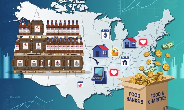 Canadian Provinces Sell Banned US Liquor, Donate Proceeds to Charities