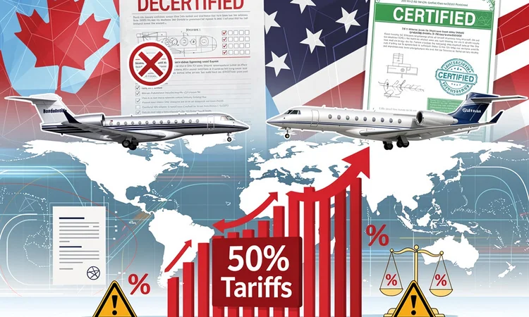 Trump’s Jet Jolt: Decertifying Bombardier Over Canada’s Gulfstream Snub