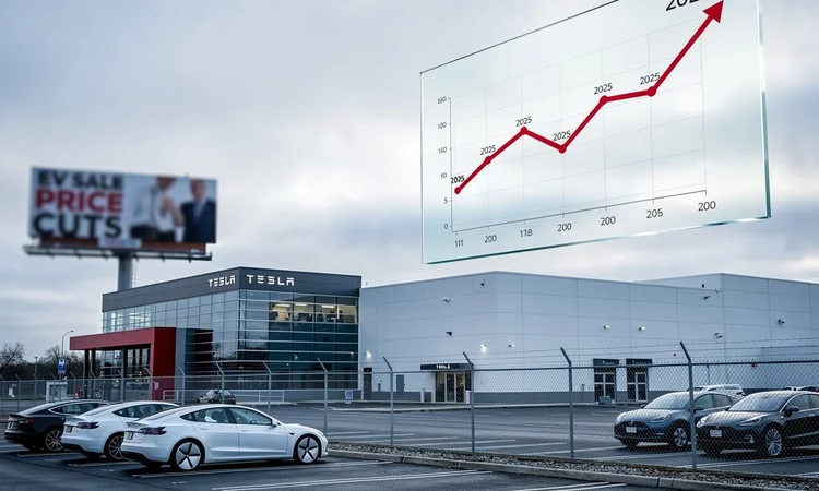 Tesla’s Historic Revenue Decline: Inside the Electric Vehicle Giant’s First Annual Downturn