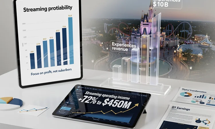 Disney’s Streaming Pivot Bears Fruit as Theme Parks Hit Historic Revenue Milestone