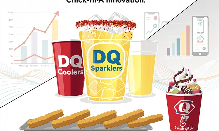 Dairy Queen’s Beverage Blitz: Sparklers and Coolers Challenge Fast-Food Drink Wars