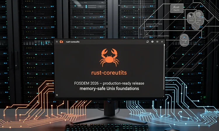 Rust Coreutils Project Targets FOSDEM 2026 Debut as Memory Safety Push Reshapes Unix Foundations