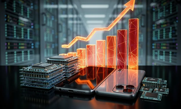 AI Demand Triggers Chip Shortage, Boosting Smartphone Prices 5-20%