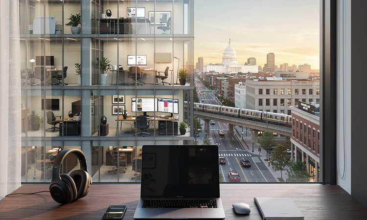 DC Metro Sees Hybrid Work Boom: Half Adopt 3.2 Office Days Weekly