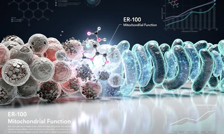 The Cellular Time Machine: How ER-100 Could Reverse Biological Aging at the Mitochondrial Level