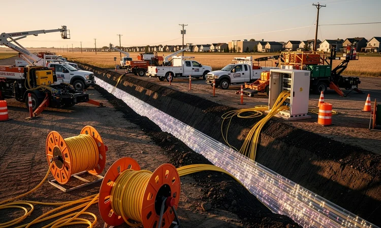 America’s Fiber-Optic Gold Rush Stalls as Skilled Workers Vanish From the Field