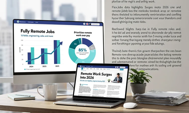 Remote Work’s New Powerhouses: 15 Fields Doubling Jobs in 2025