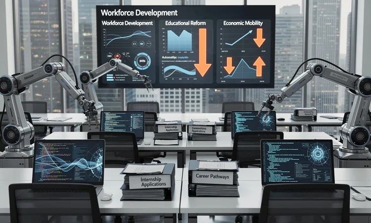 The Great Internship Squeeze: How AI Is Reshaping Entry-Level Opportunities for College Students