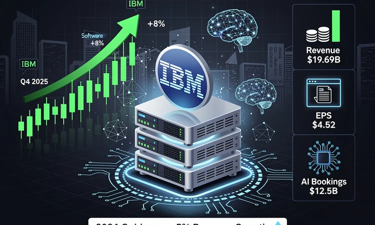 IBM’s AI Surge Ignites 8% Stock Rally on Stellar Q4 Beat