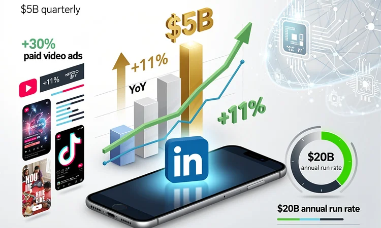 LinkedIn’s $5B Quarterly Milestone: Video Ads Fuel TikTok-Style Surge