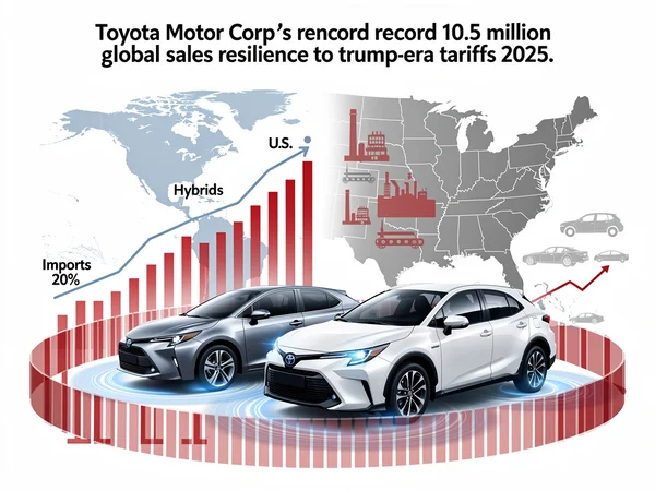 Toyota’s Tariff Defiance: Record Sales Amid Trump’s Auto Levies