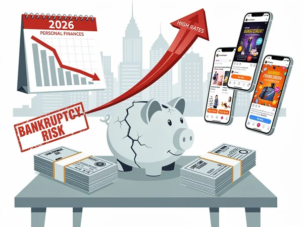 The Great Millennial & Gen Z Deleveraging: A Bankruptcy Wave Looms on the Horizon