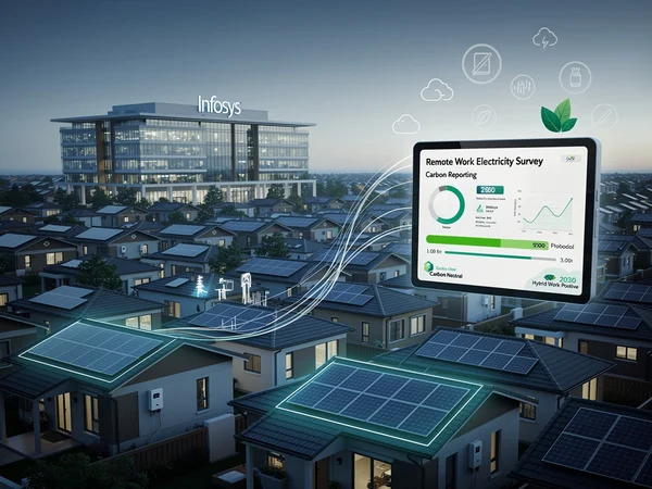 Infosys’s Home Power Probe: Tracking Employee Electricity to Chase Carbon Goals