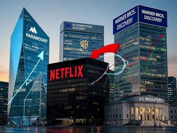 Paramount’s High-Stakes Wager: Will EU Block Netflix’s Warner Bros. Grab?
