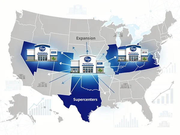 Kroger’s Marketplace Gambit: Why America’s Largest Grocer Is Betting Big on Supercenters While Rivals Downsize