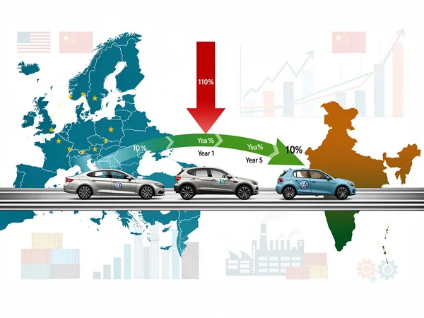 EU-India Pact Unlocks India’s Auto Fortress for VW, BMW and Stellantis